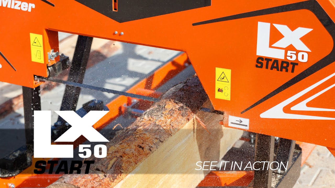 LX50START See it in Action | Wood-Mizer Europe