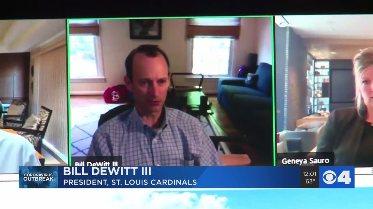 Cardinals President DeWitt III says baseball will return 'soorner rather than later'