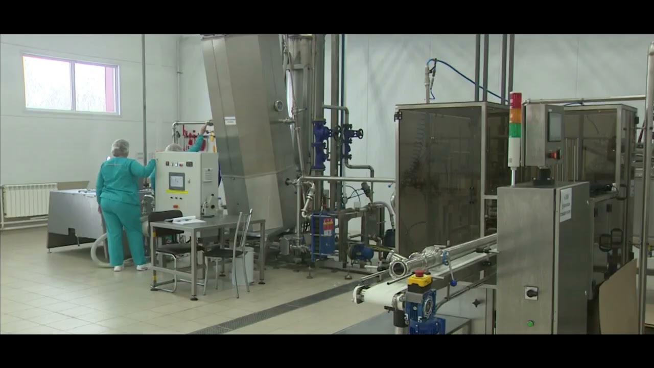Production line -  the condensed milk | Производственная линия - сгущенное молоко