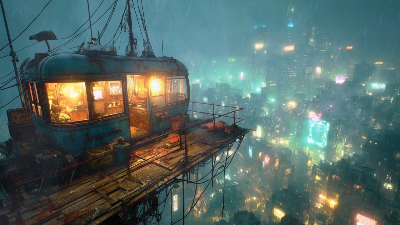 🌧 Lost in Neon Tokyo: Chill Japanese Lofi Beats to Relax, Focus & Let Go