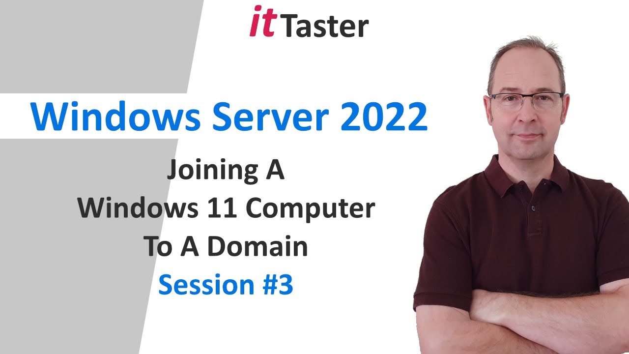 Windows Server 2022 — присоединение компьютера с Windows 11 к домену | Сессия 3
