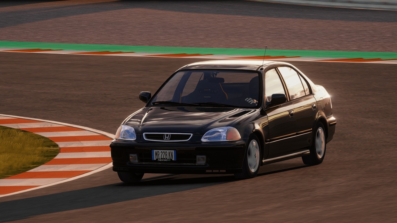 Honda Civic EK9 stock - Circuit Ricardo Tormo