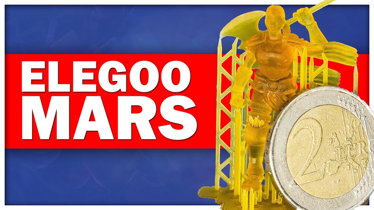 Stampare a RESINA con 250€ - ELEGOO MARS