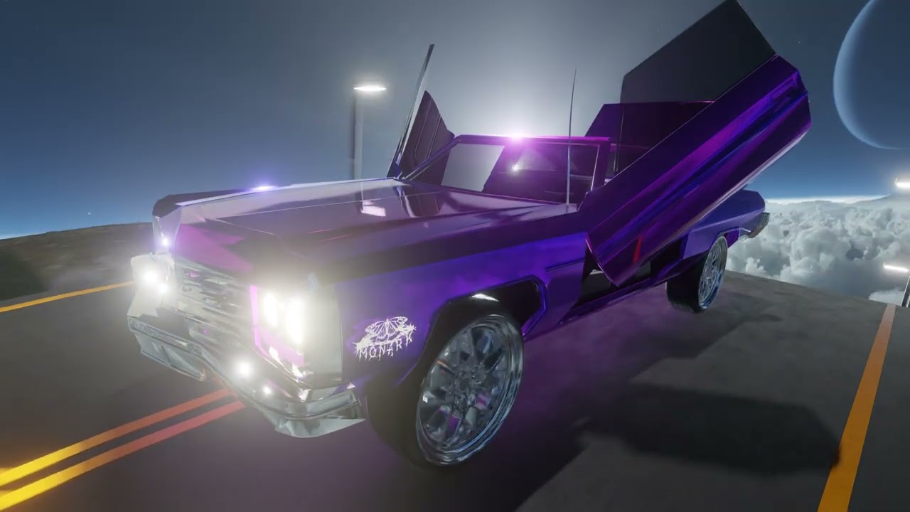 Old School Donk Rolling Downtown | Visual Vibes for MONARK