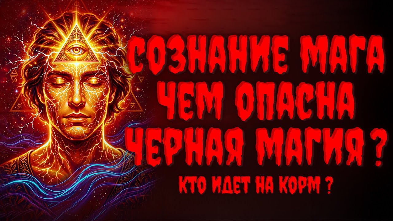 СОЗНАНИЕ МАГА.ЧЕМ ОПАСНА ЧЕРНАЯ МАГИЯ? Кто идет на корм❓Часть 2❗️