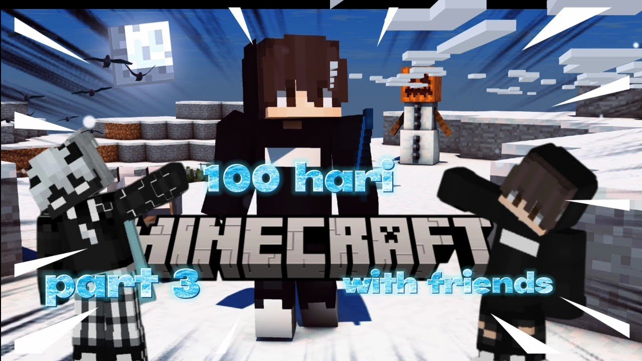 perjalanan menuju 100 hari di Minecraft  ice island part 3 ||100 hari di Minecraft