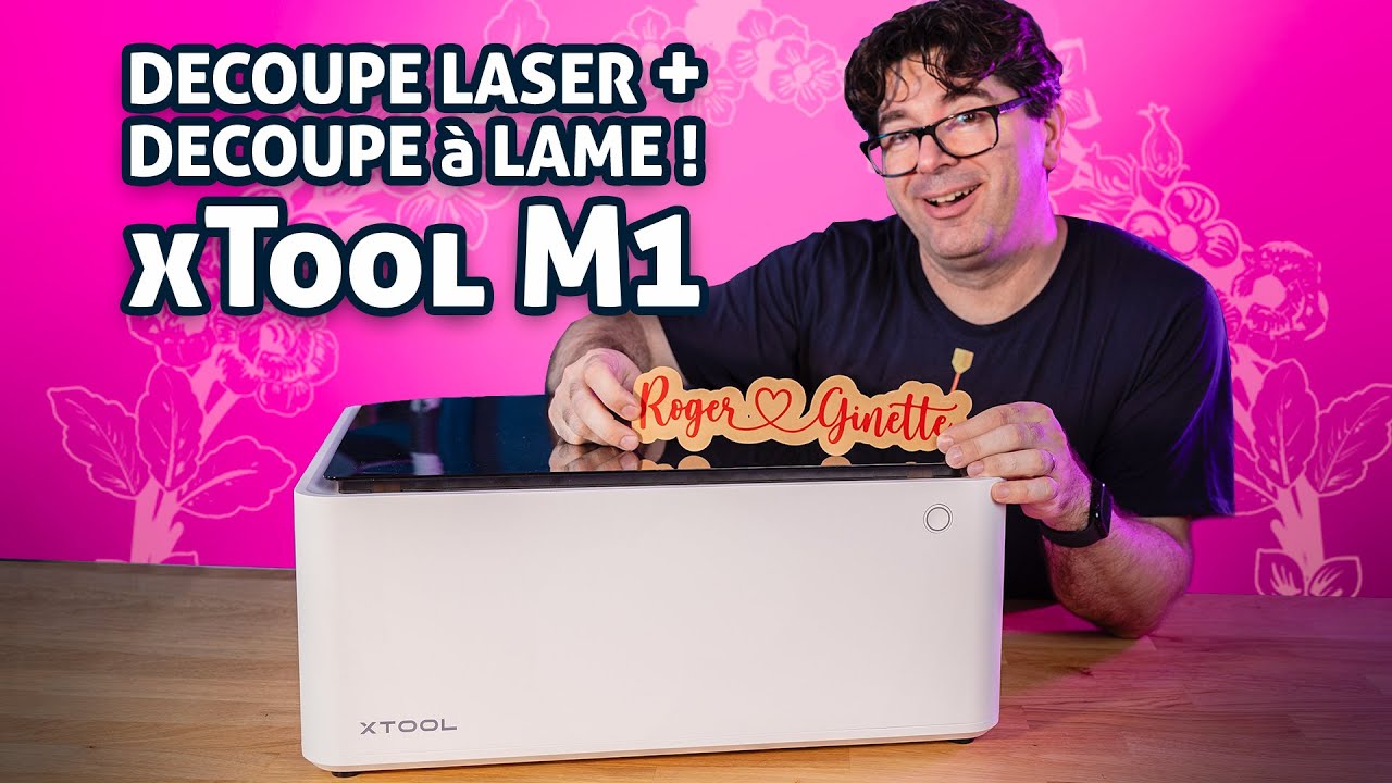 La xTool M1 : la graveuse laser et découpeuse à lame au mariage de Ginette et Roger !