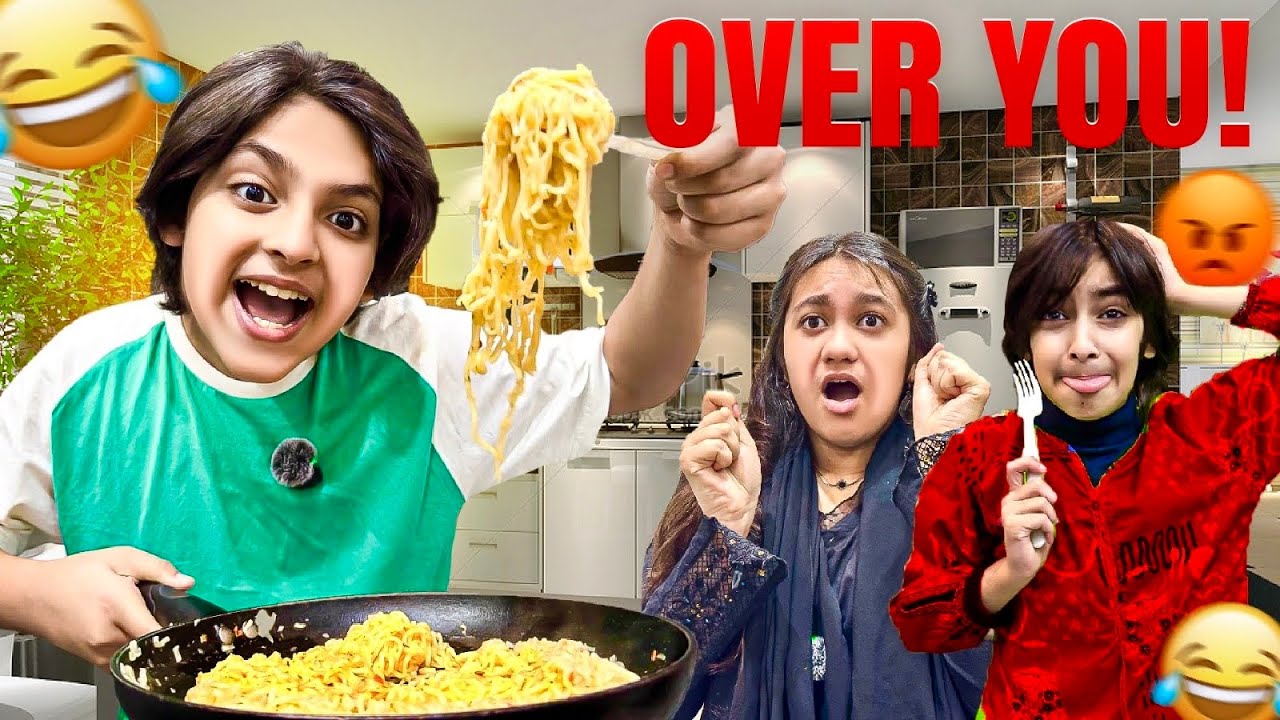 Over You 👉 ||  Behan Bhai Aur Noodles 🍜 || Entertainment @MUSA TANVEER