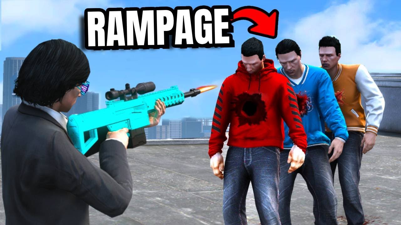 Hitman Exotic бушует в GTA 5 RP
