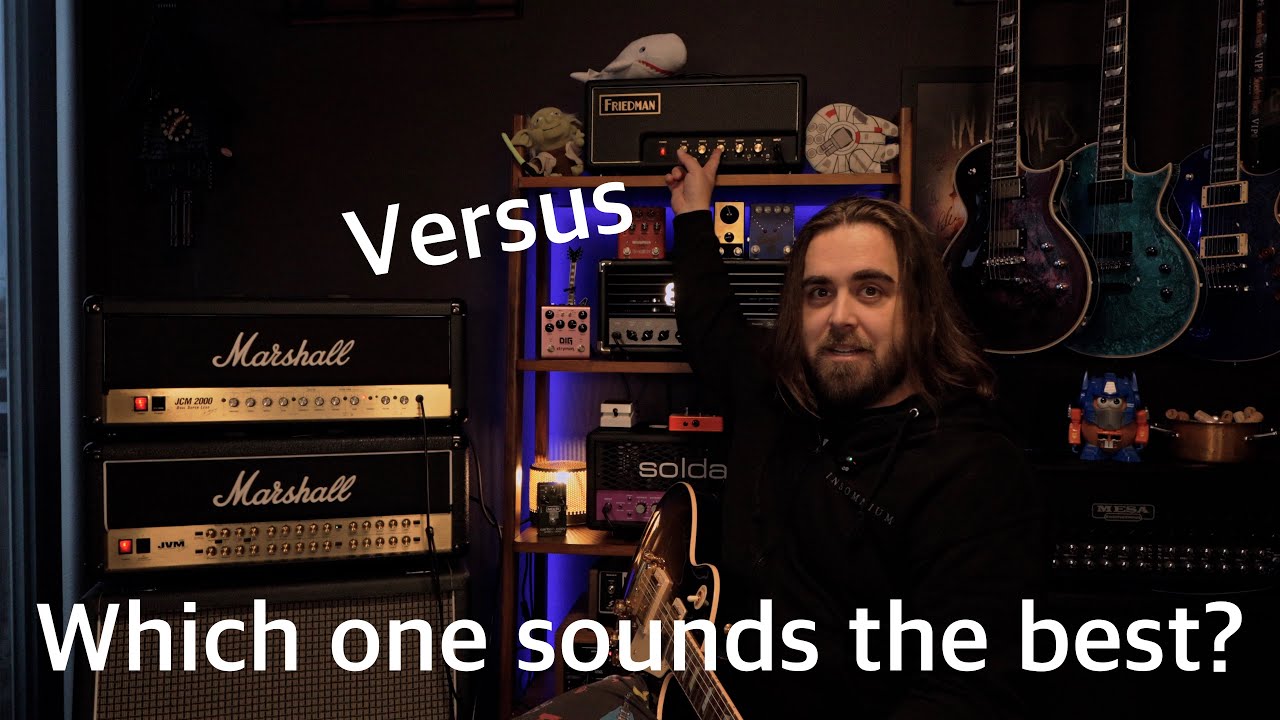 Friedman Pink Taco V2 vs Marshall JVM 410H / Marshall JCM2000 DSL100