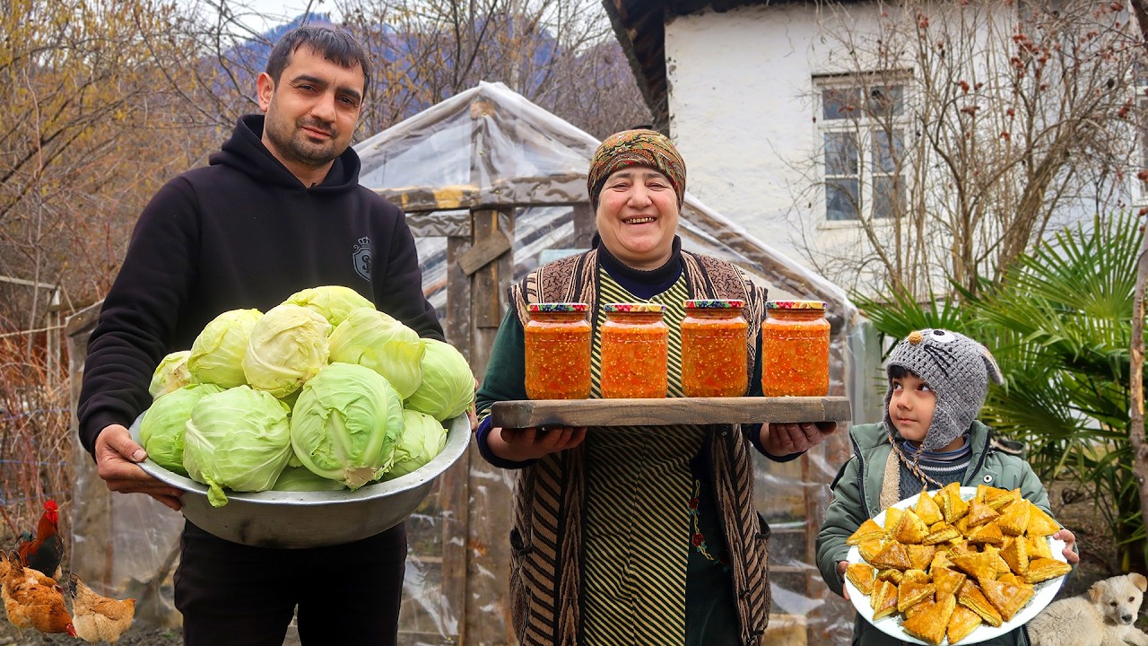 Grandma&rsquo;s Wisdom: Unique Village Recipes for a Long and Happy Life ✨👵🏼 Azerbaijan (ASMR)