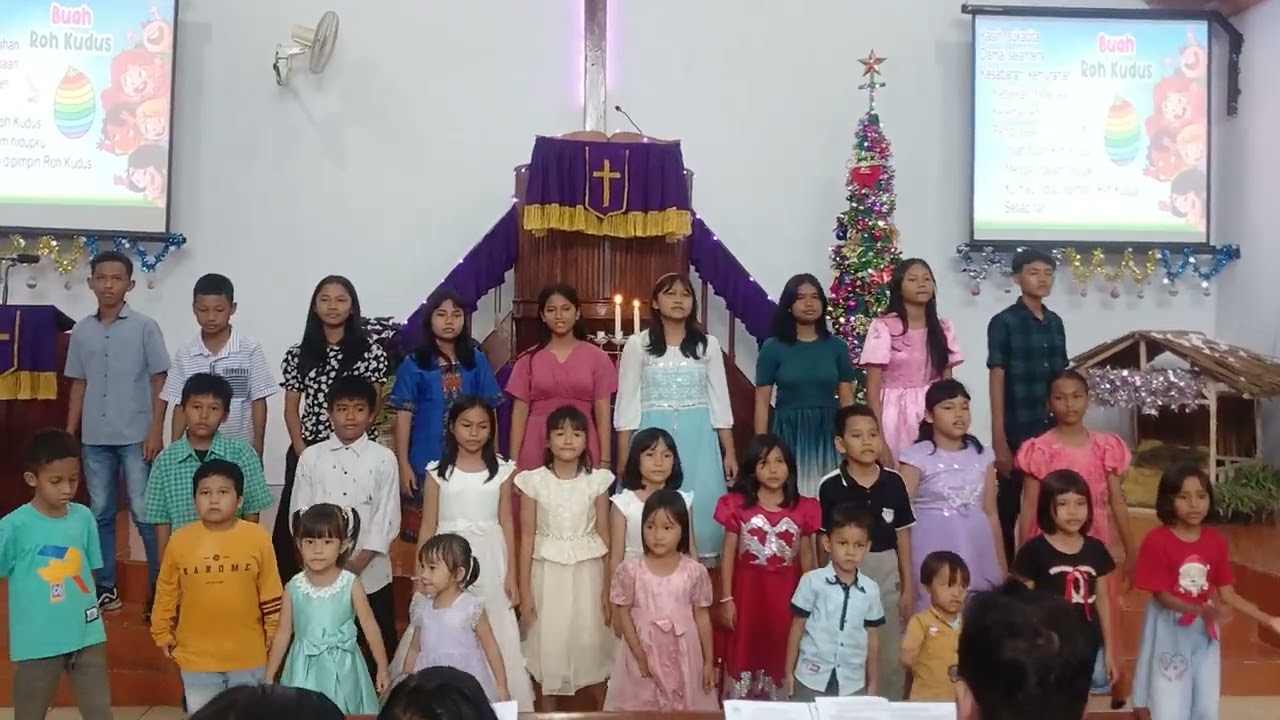 Persembahan Pujian dari Komisi Anak - Buah Roh Kudus