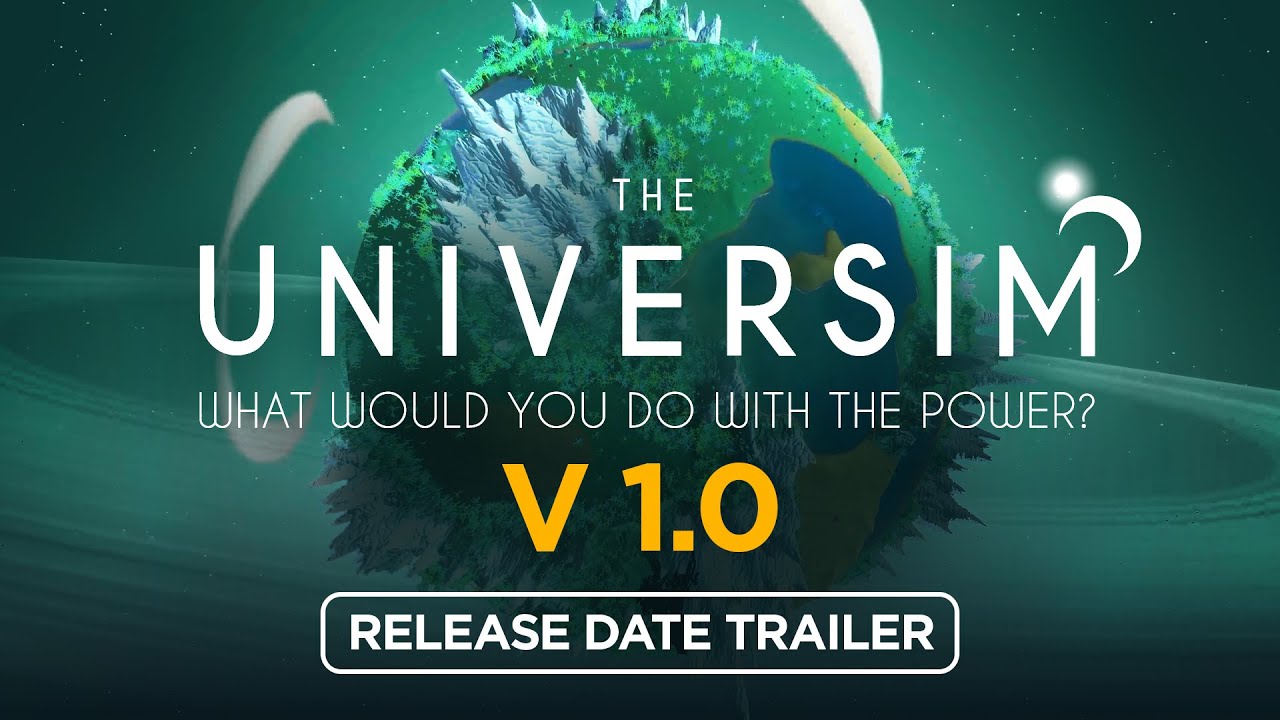 Полноценный игровой трейлер Universim 1.0