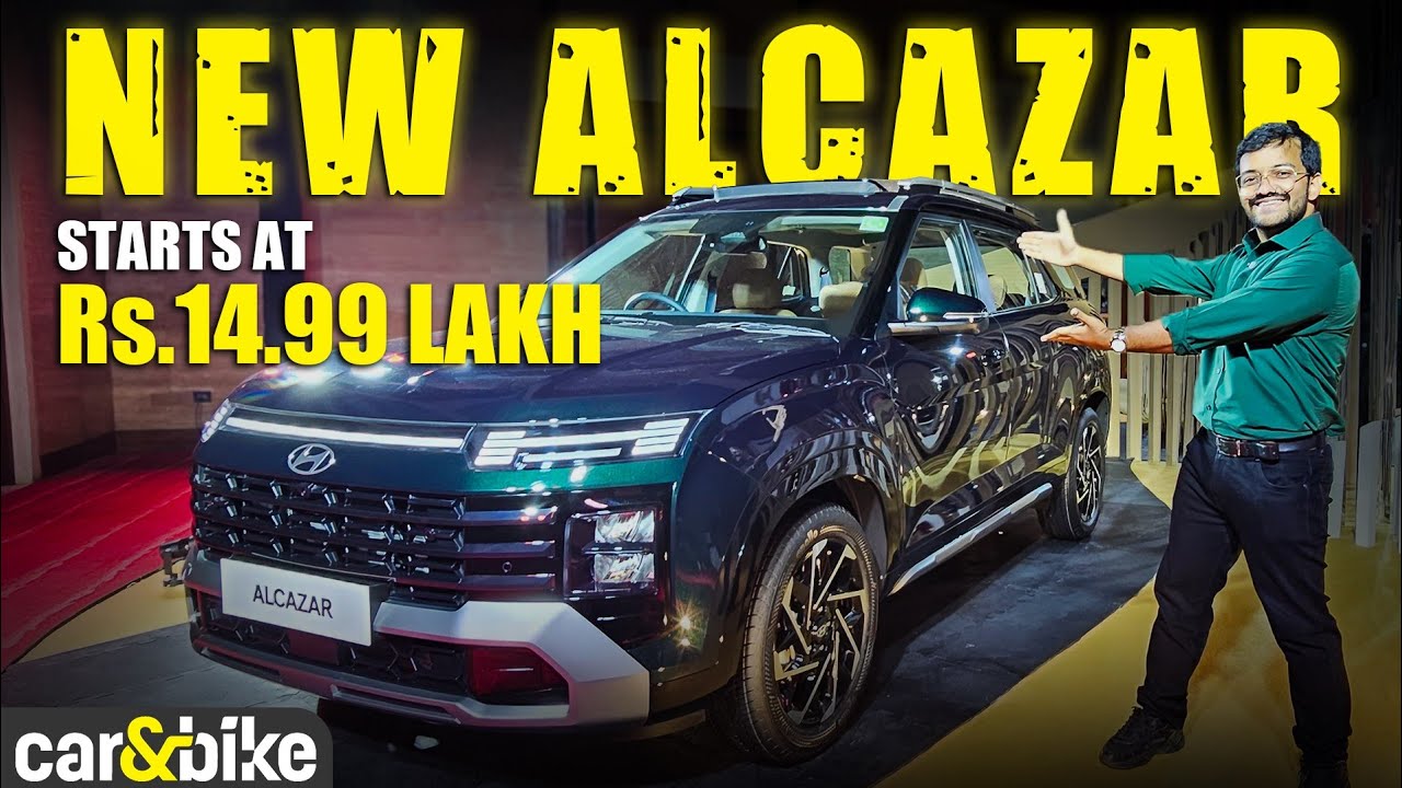 2025 Hyundai Alcazar Facelift First Look: Chauffeur-driven will LOVE the new features!