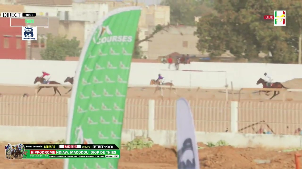 Grand prix Lonase 2025 Catégorie groupe 1 Vainqueur Yegoul bour écurie Macktoum