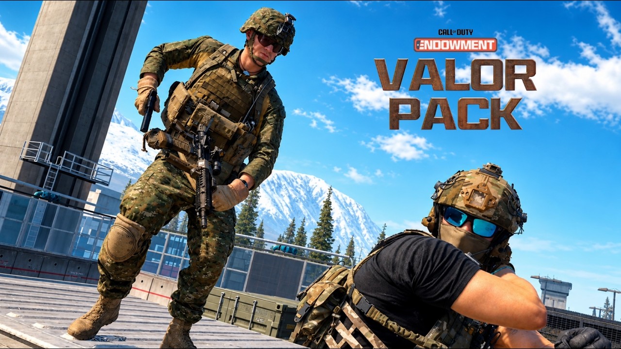 New Operator Veteran Kyle Call Of Duty Endowment Valor Pack Bundle Modern Warfare 4