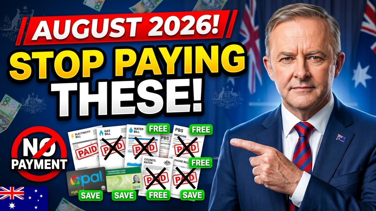 Breaking News: Australian Pensioners Could Stop Paying for These 9 Things From August 2026