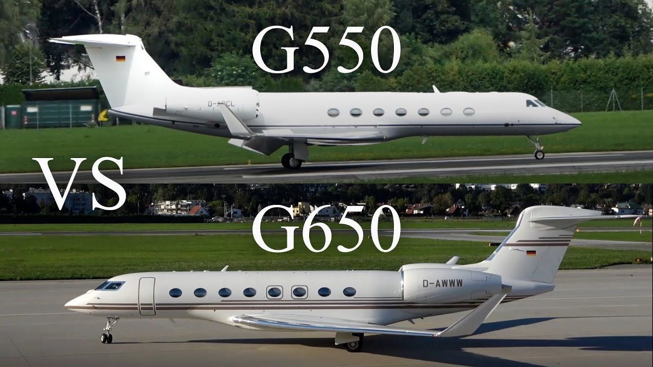 Gulfstream G550 VS G650 | DC Aviation