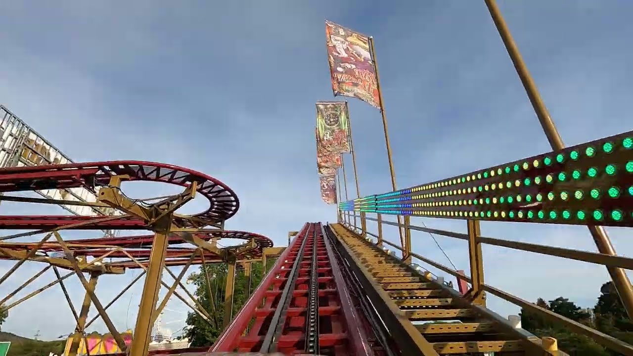 Time Machine The Coaster - Buwalda (Onride) Video Kirmes H&uuml;sten 2022