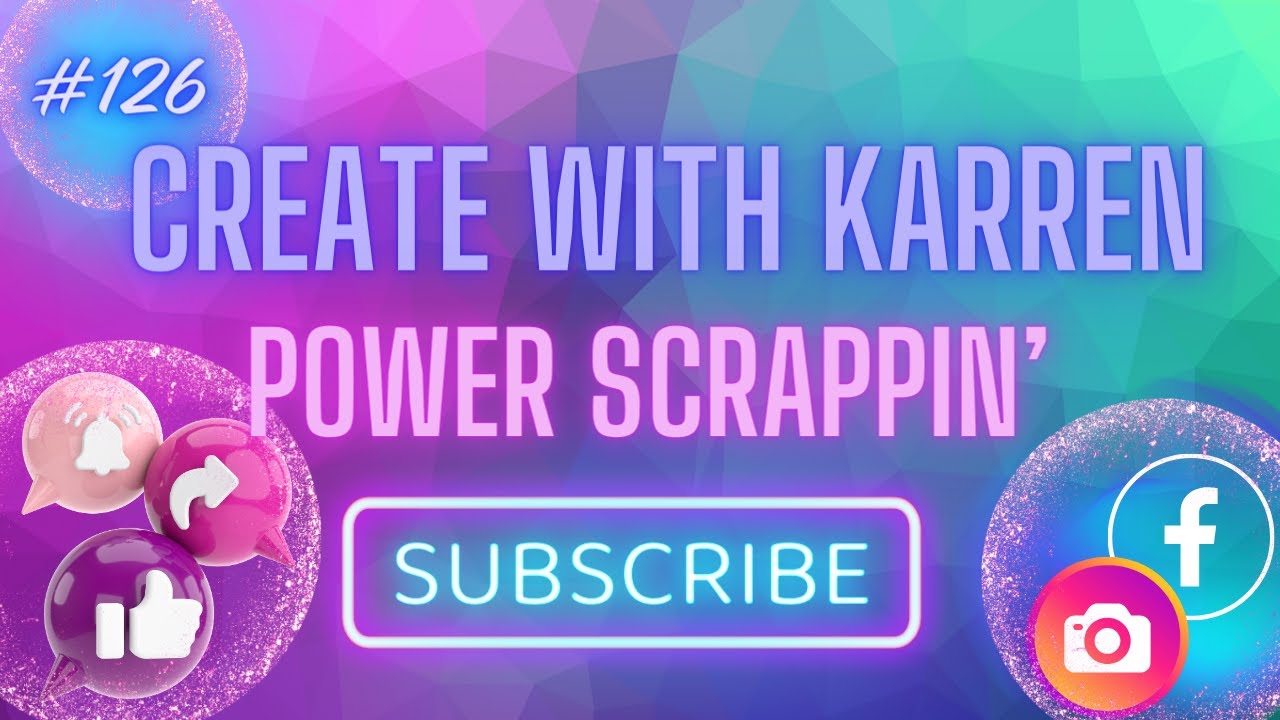 #125   POWER SCRAP! SCRAPBOOKING LAYOUT PROCESS TUTORIAL| TITLE- FUN