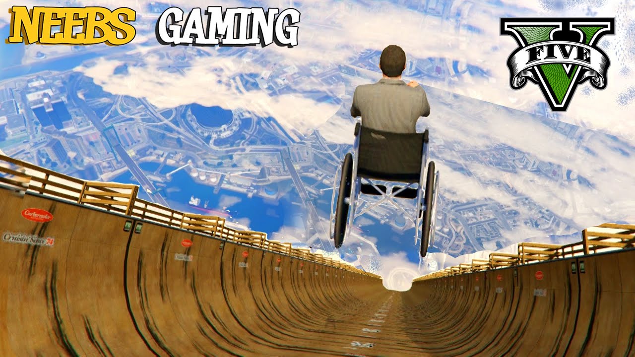 MEGA RAMP - Funny Vehicles Mod - GTA 5 Gameplay Video