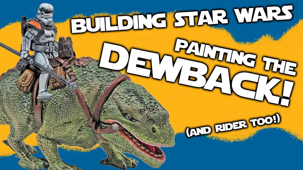 Painting The Star Wars Legion Dewback