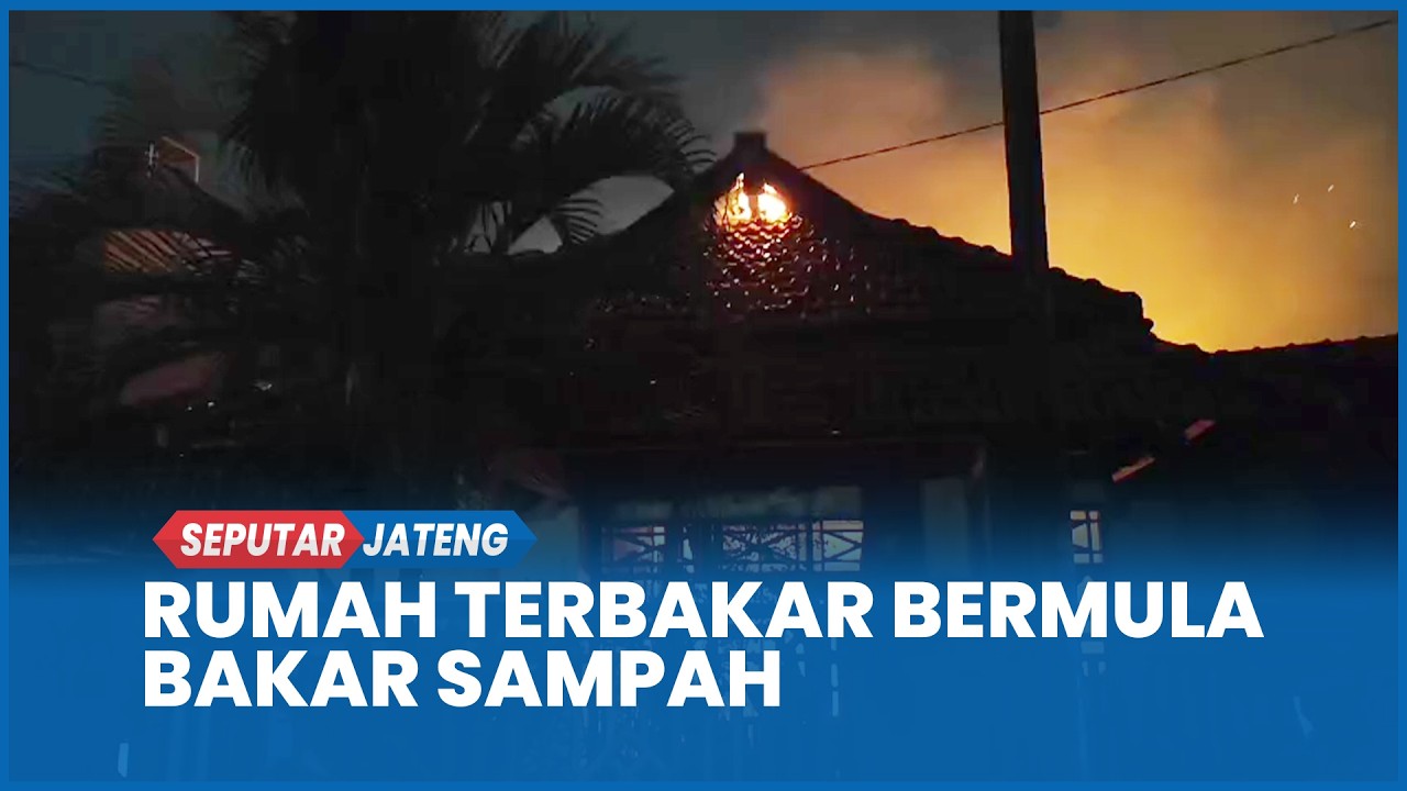 Rumah di Pati Hangus Terbakar, Bermula Bakar Sampah