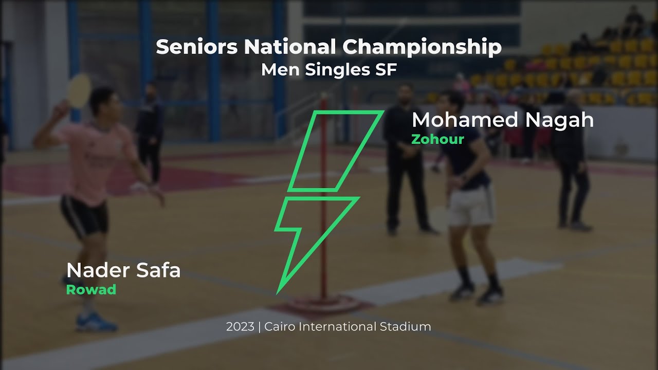 Speedball | Nader Safa vs Mohamed Nagah | Full Match | 2023 National Seniors SF