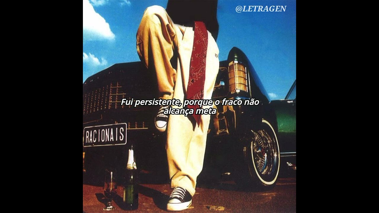 Racionais MC's - A Vida É Desafio - Letra/Legendado