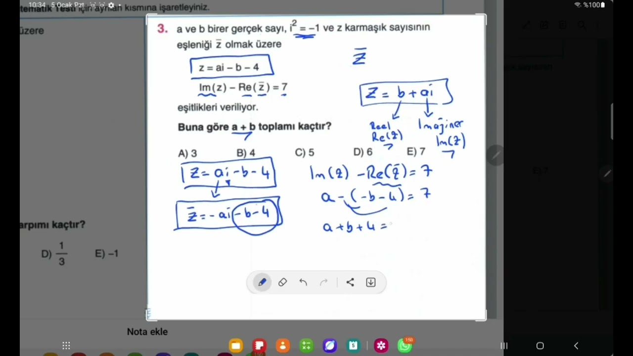 AYDIN STRATEJİ MATEMATİK İLK 20 SORU
