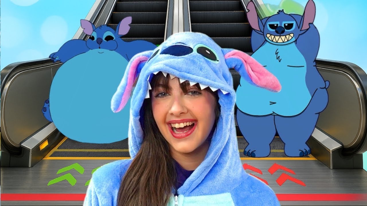 GIOVANNA CUIDANDO DO STITCH POR 24 HORAS