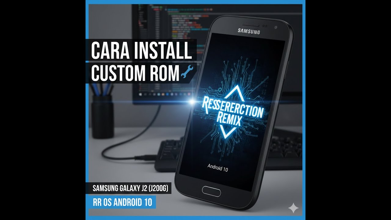 Custom Rom Samsung J2 RR OS Android 10