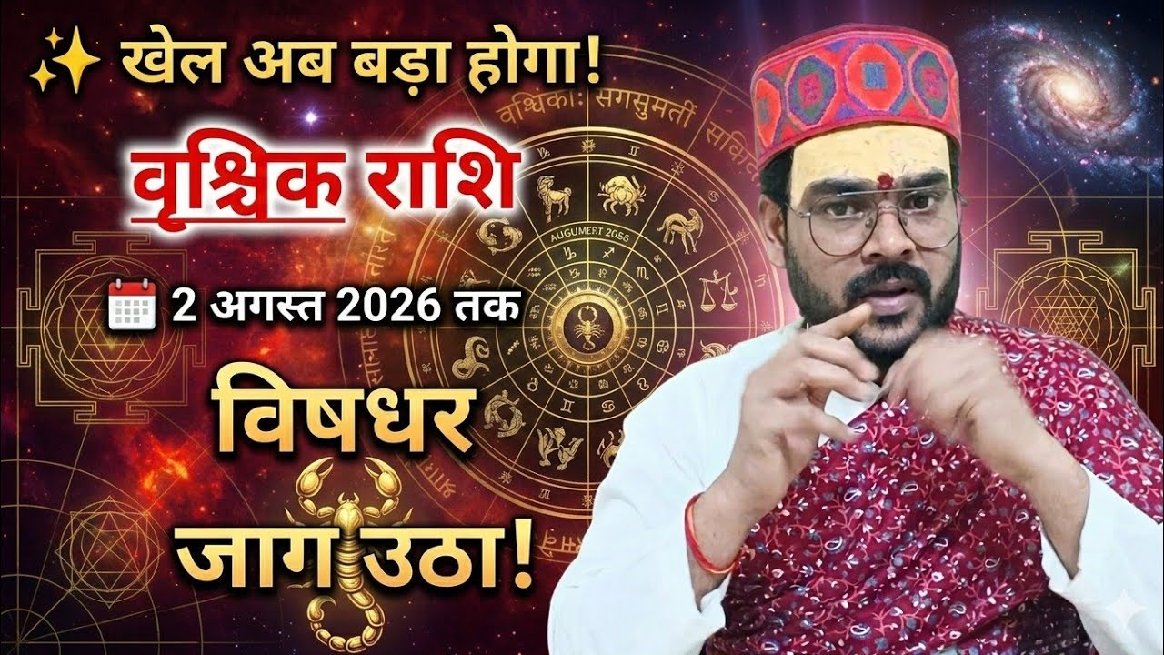 Vrishchik Rashi | राहु का गुप्त खेल शुरू | वृश्चिक राशि 2 August 2026 तक बड़ा बदलाव | Scorpio Sign 