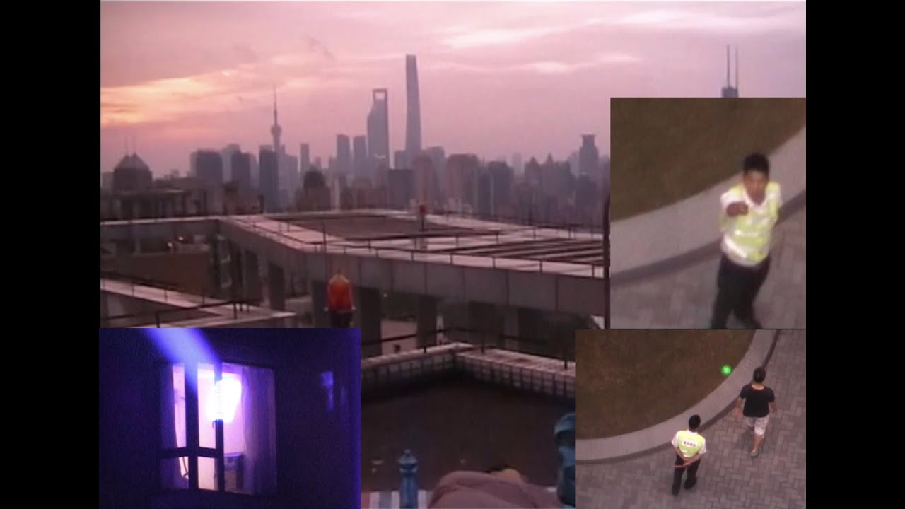 Laser prank and rooftopping in Shanghai 2017