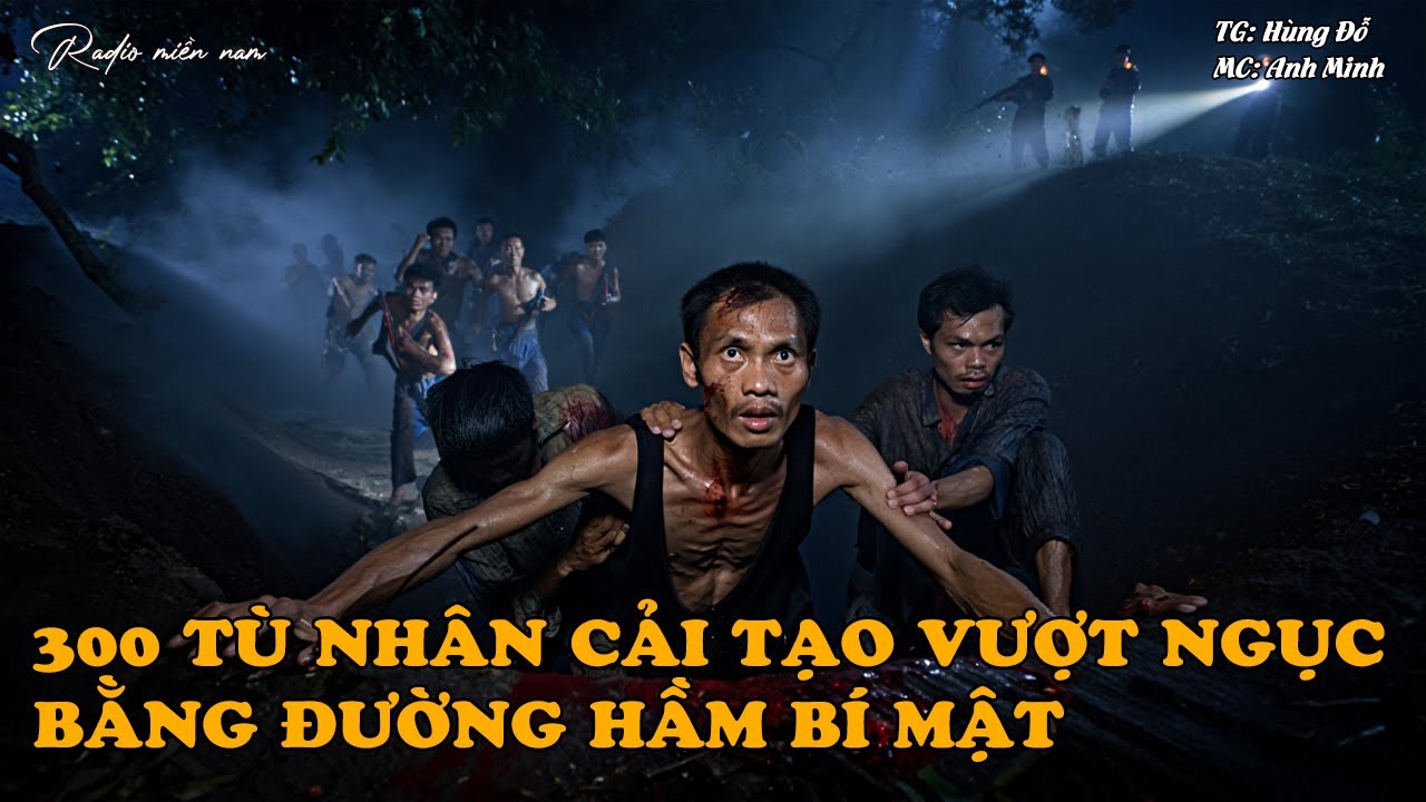 300 Tù Nhân Cải Tạo Vượt Ngục Bằng Đường Hầm Bí Mật | Radio Miền Nam | Hồi Ký Miền Nam