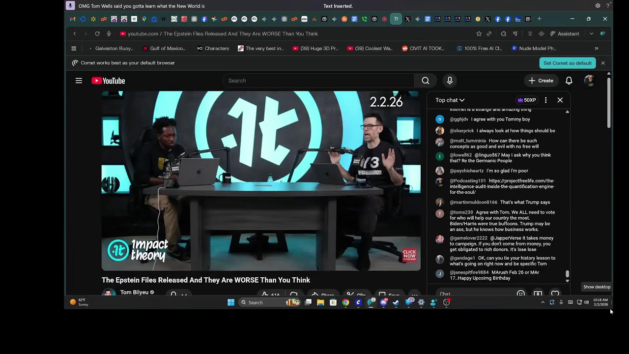 What is going on what did Kevin say tom please inform me LOL