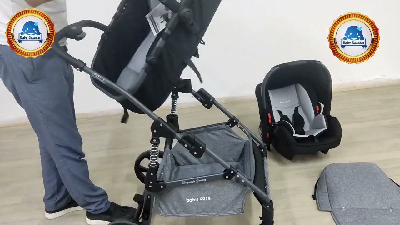 💙💞👶 BABY CARE BC 360 BERLİN ÇİFT AMÖRTİSÖRLÜ TRAVEL SİSTEM BEBEK ARABASI 💙💞👶