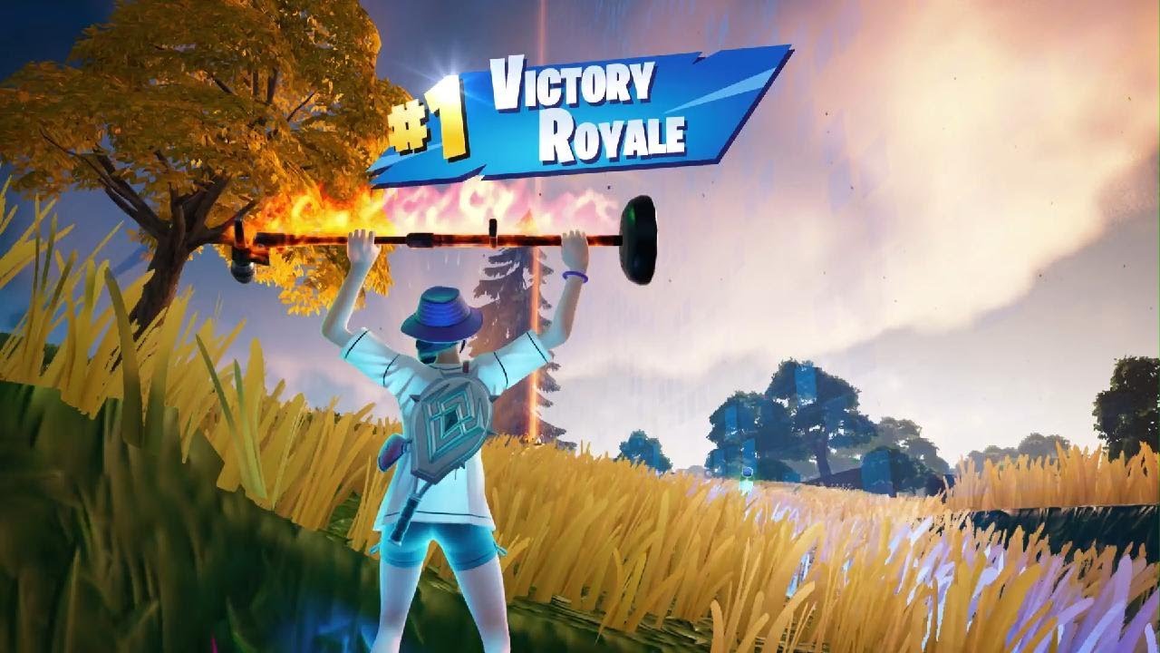*NEW* SUMMER CASUAL GRADIENT ONLY COURT QUEEN ERISA SKIN IN FORTNITE PS5 + A VICTORY ROYALE WIN!