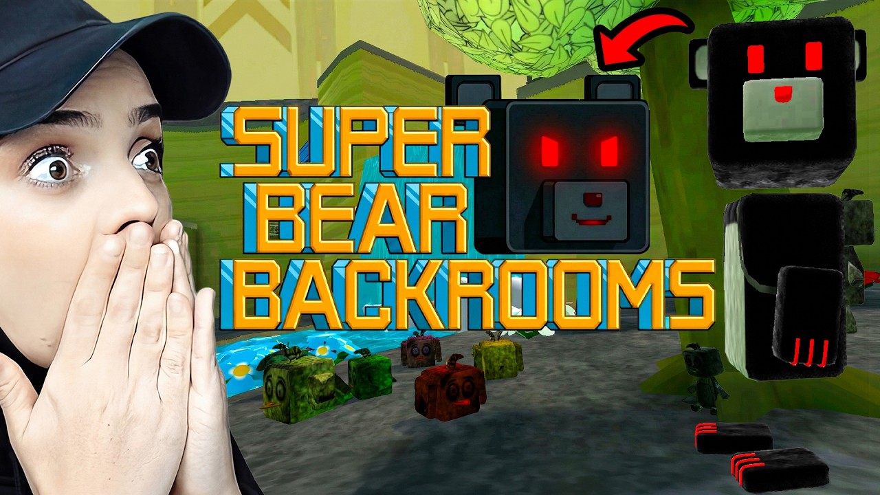 S&Uuml;PER AYI SİYAH AYI OLDU! BACKROOMS MODU! 😱🐻