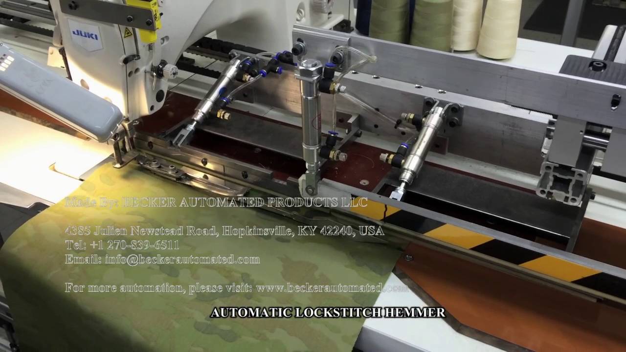 Lock Stitch Hemmer PUB