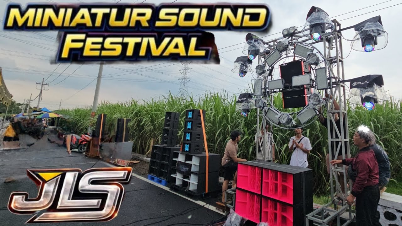 MINIATUR SHOUND HOREG JLS FUL PENONTON #jls #miniatur #horeg #audio #speaker #bocil #horeg #shound 