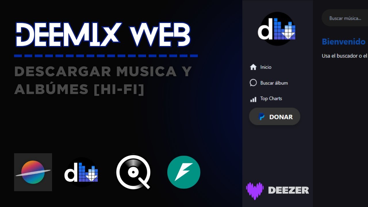 DEEMIX WEB 🔥 ARL Permanente 100% GRATIS | Descarga FLAC (Hi-Fi) y MP3 + Album ✅ 2025 ARLX.SITE