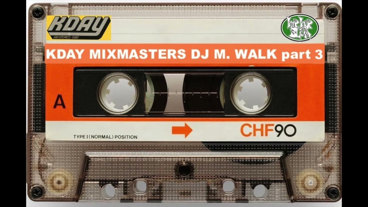 KDAY Mixmasters show DJ M. Walk - part 3  AUDIO [1980's hip-hop radio]
