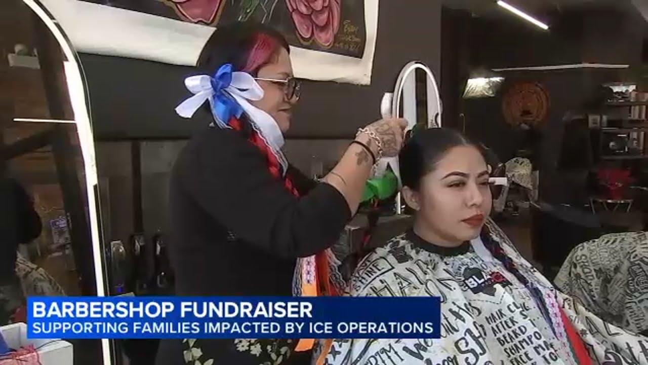 Chicago barbershop fundraiser supporting families impacted by immigration operations