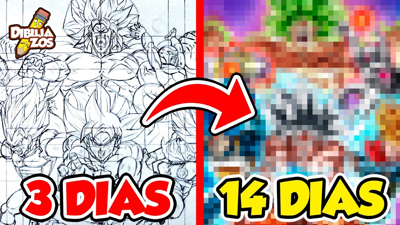 ¿MUY DIFÍCIL? 😭 | TE ENSEÑO A DIBUJAR LA PORTADA DEL SPARKING ZERO 💥