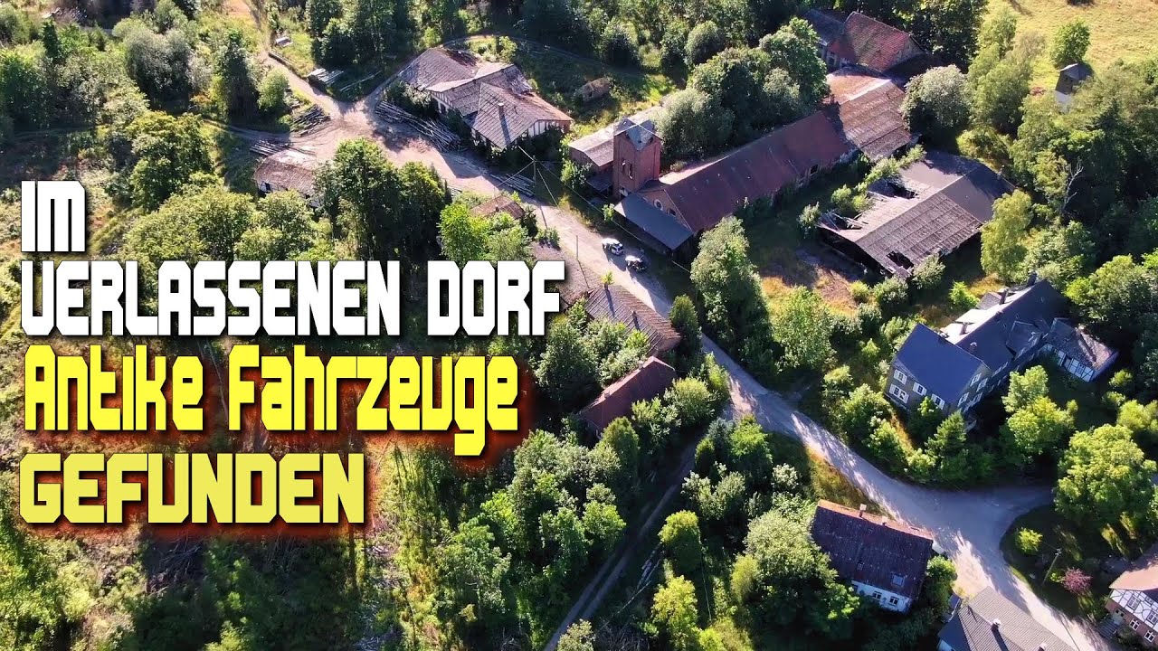 Im verlassenen Dorf absolute Rarität gefunden mega Scheunenfund das habe ich noch nie gesehen
