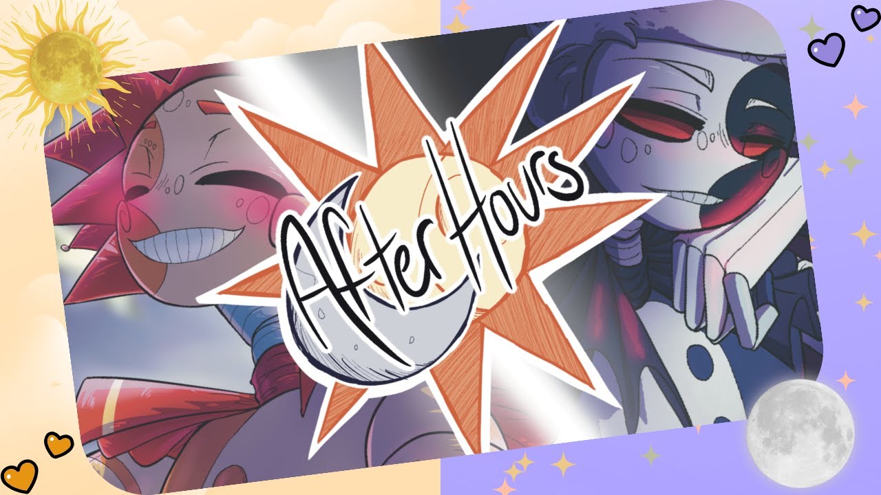 Love After Hours At Freddy Fazbears with Moon & Sun