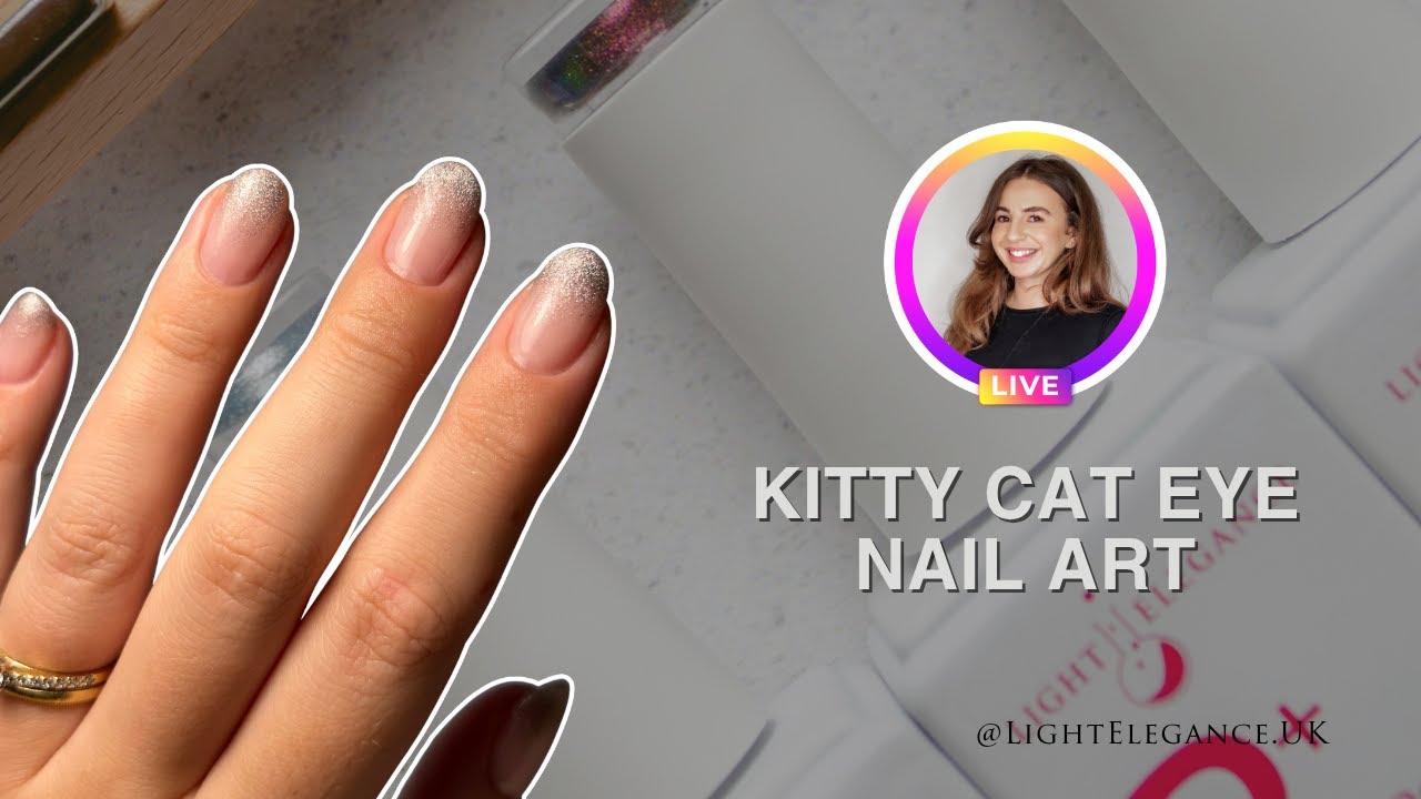 Stunning Cat Eye Nails Using Magnetic Gel Polish | Full Demo with LE UK Ambassador Jessica Burgess