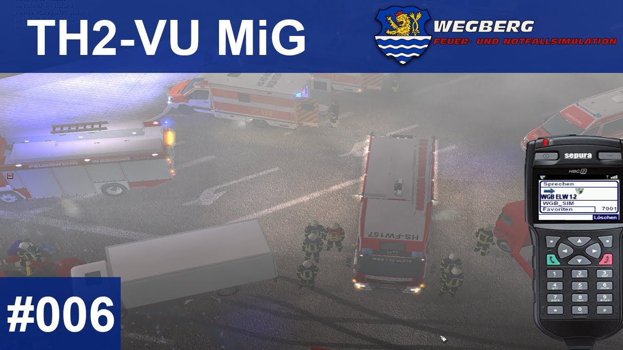 EM4 WEGBERG V8 BETA 🚒  [#006] 📟 [TH2-VU MiG] LKW vs. Auto in Rath-Anhoven [LET'S PLAY]