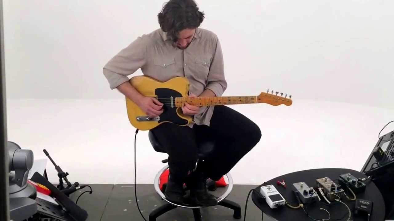 Jason Loughlin in the TrueFire Studio